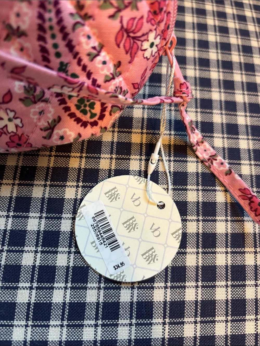 Vera Bradley Bath and Body works Cosmetic gift bag